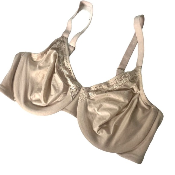 Wacoal Perfect Primer Full Figure Underwire Bra Nude Size 36D - Picture 3 of 10